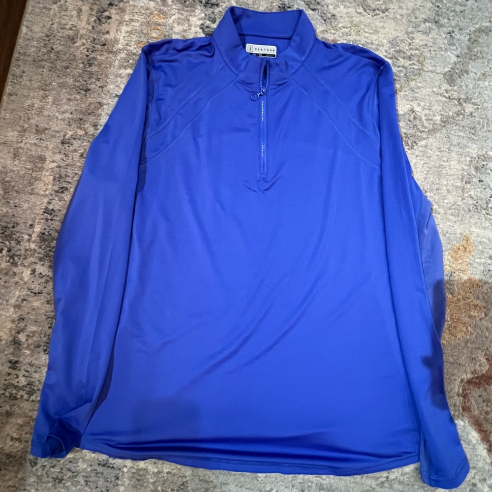 PGA Tour Royal Blue Zip-Up Jacket
